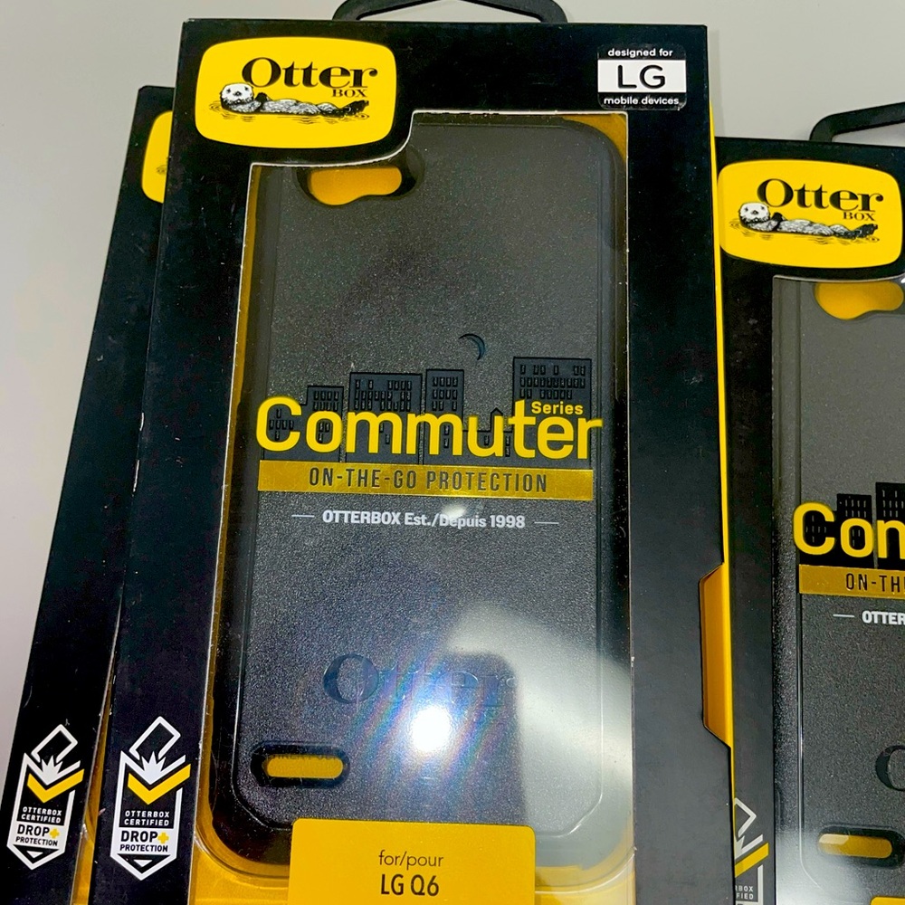 OtterBox Commuter Series Case for LG Q6 - Black (77-57739) - NEW™